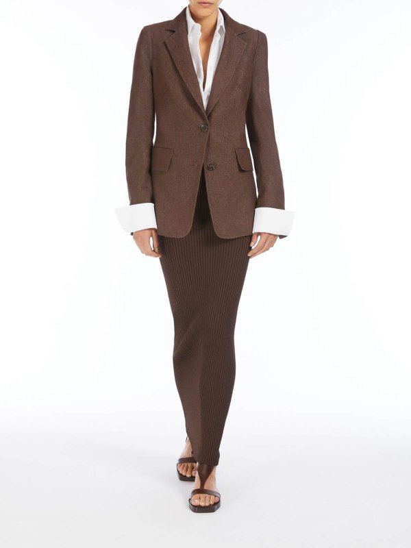 Max Mara: Blazer online - Blazer - Jeansblau