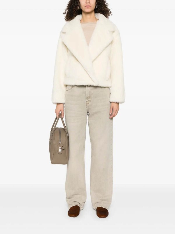 膝丈コート - 白 shop online: Max Mara