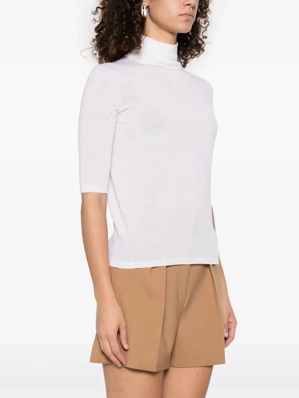 The Best Shops Max Mara: T-shirts - T-Shirt - Weiß