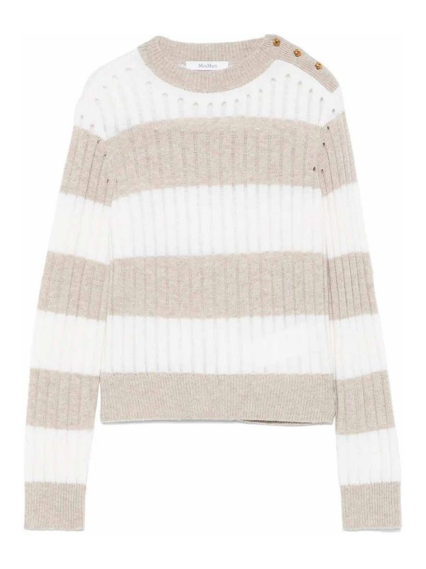 Max Mara: boat necks - ALFEO GRANE BEIGE SCIO SCREAGE