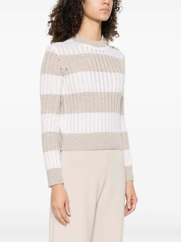 The Best Shops Max Mara: boat necks - ALFEO GRANE BEIGE SCIO SCREAGE