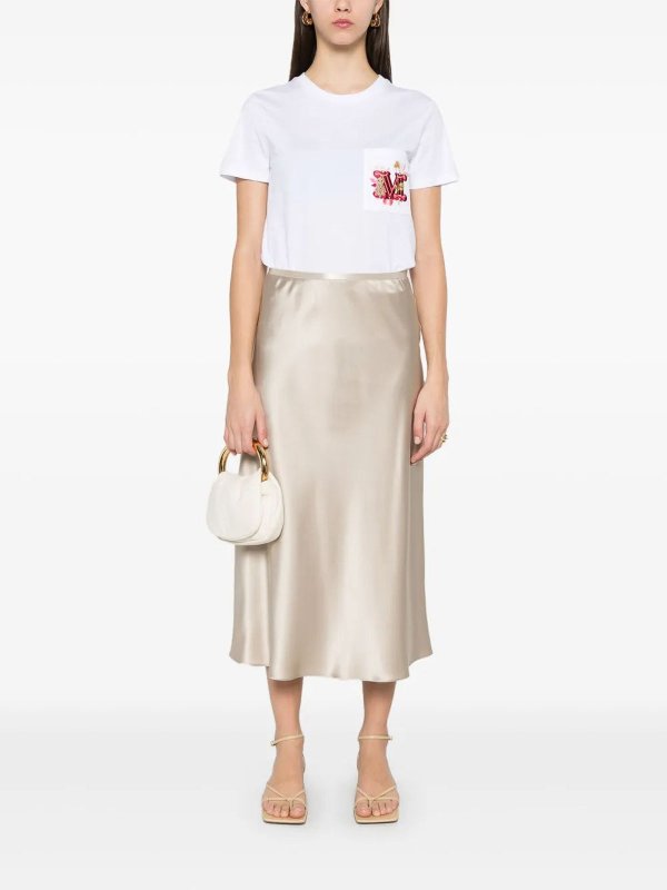 Max Mara: T-shirts online - T-Shirt - Weiß