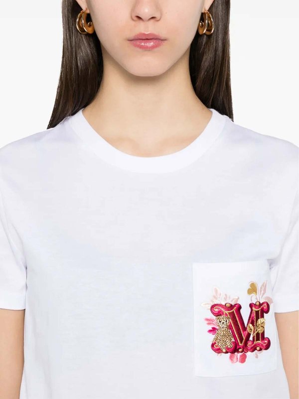 T-Shirt - Weiß shop online: Max Mara