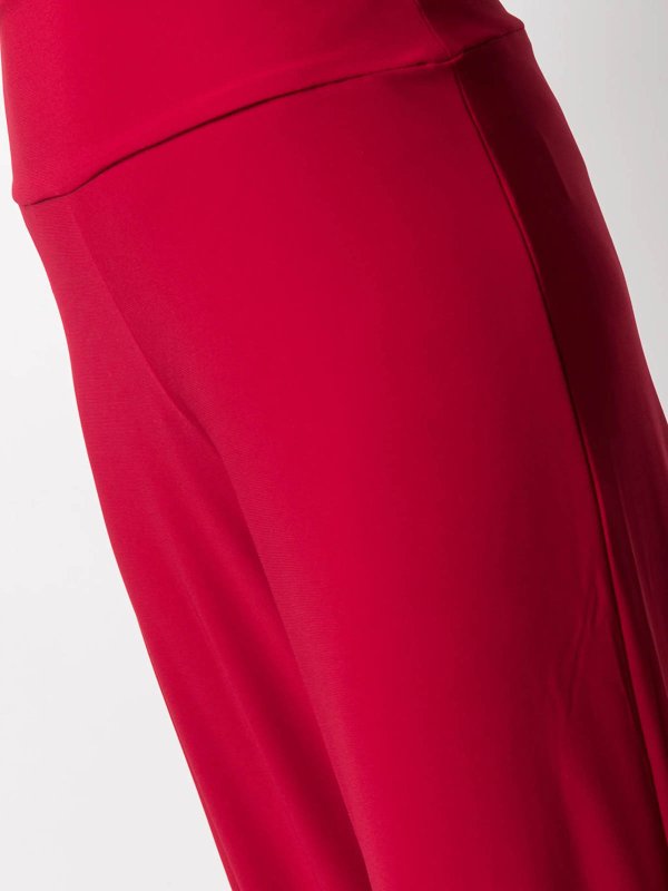 Red trousers shop online: Norma Kamali