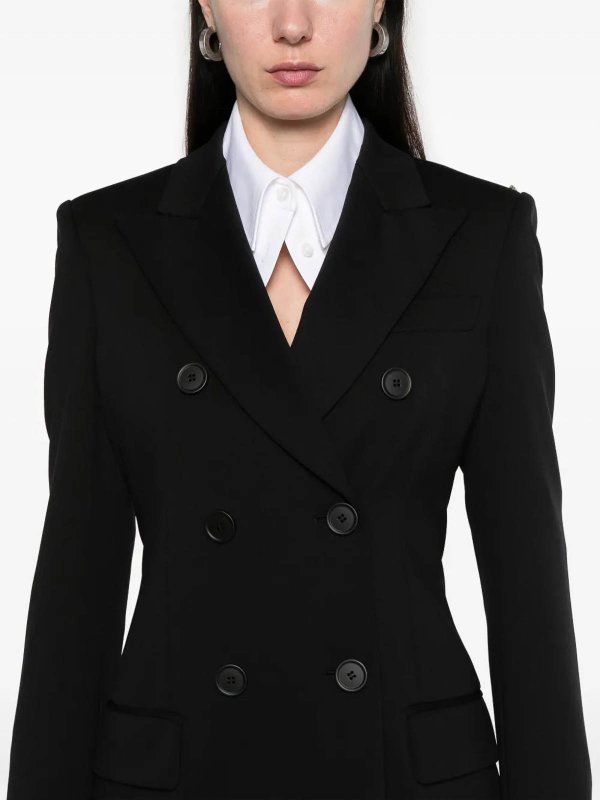 ブレザー - 黒 shop online: SPORTMAX