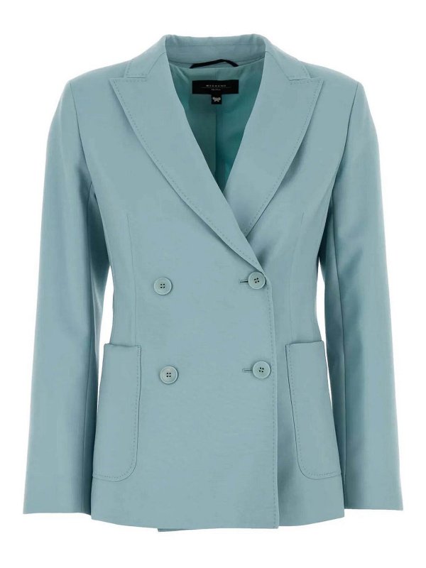 WEEKEND MAX MARA: Blazer - Blazer - Hellgrün