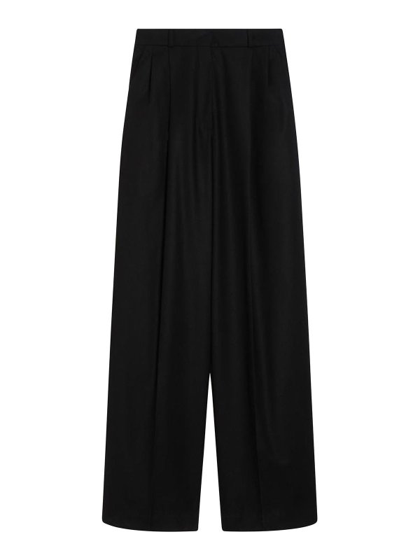 SPORTMAX: トラウザーショーツ - ショートパンツ - 黒