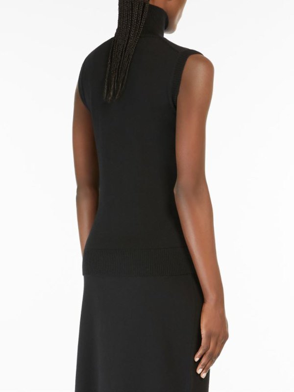 トップ/タンクトップ - 黒 shop online: SPORTMAX