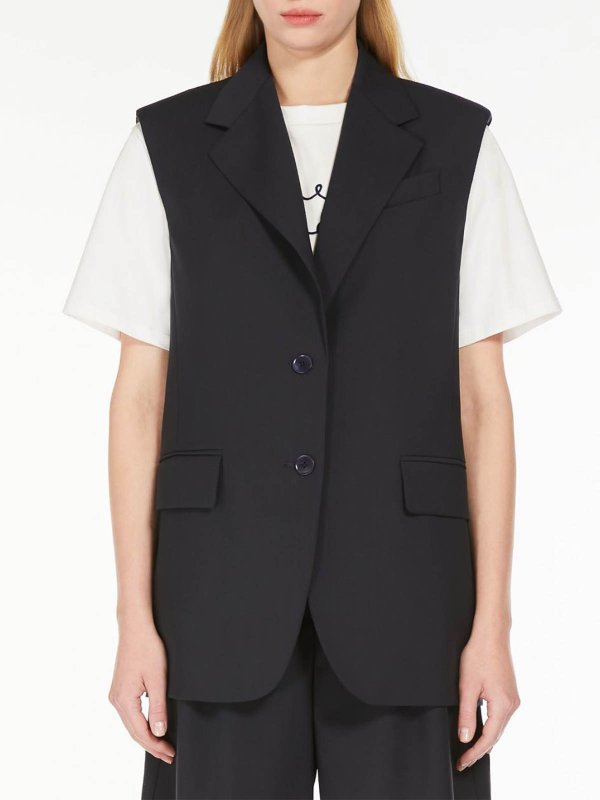 WEEKEND MAX MARA: waistcoats & gilets online - Gilet Donna