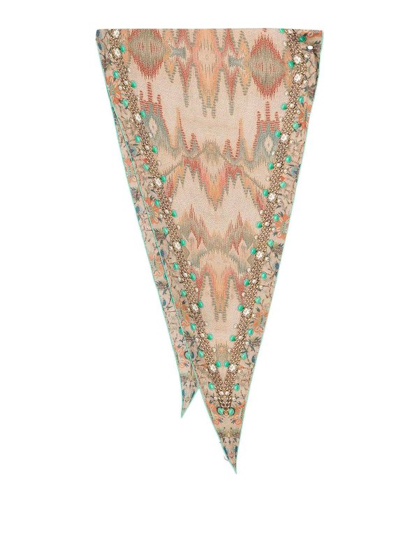 PIERRE-LOUIS MASCIA: スカーフ - スカーフ - 緑