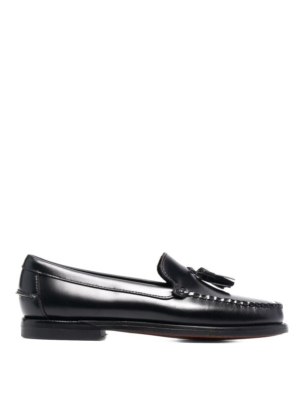 SEBAGO: Loafers & Slippers - Black nappe moccasin