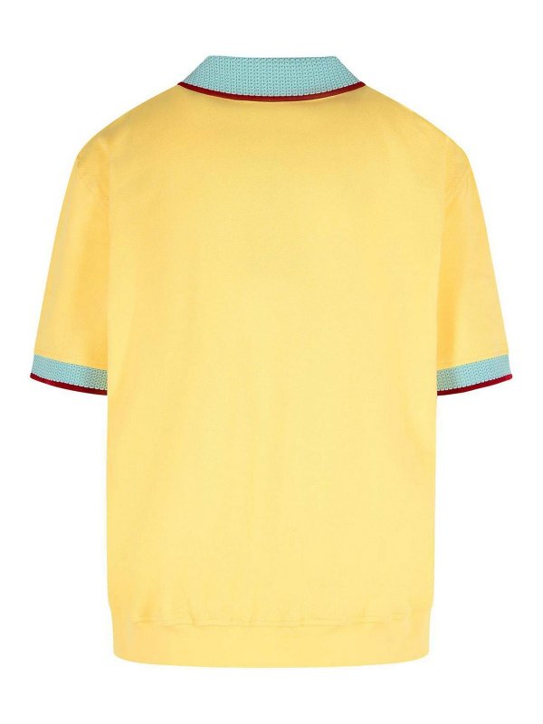 DRÔLE DE MONSIEUR: ポロシャツ online - ポロシャツ - イエロー