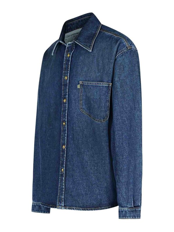 The Best Shops ERL: denim jacket - Jeans Blue Denim Jacket