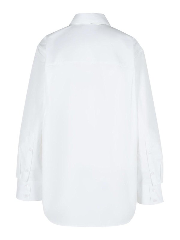 ROHE: shirts online - White Cotton Shirt