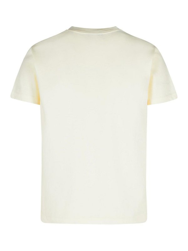 TOM FORD: t-shirts online - Cream Cotton T-Shirt
