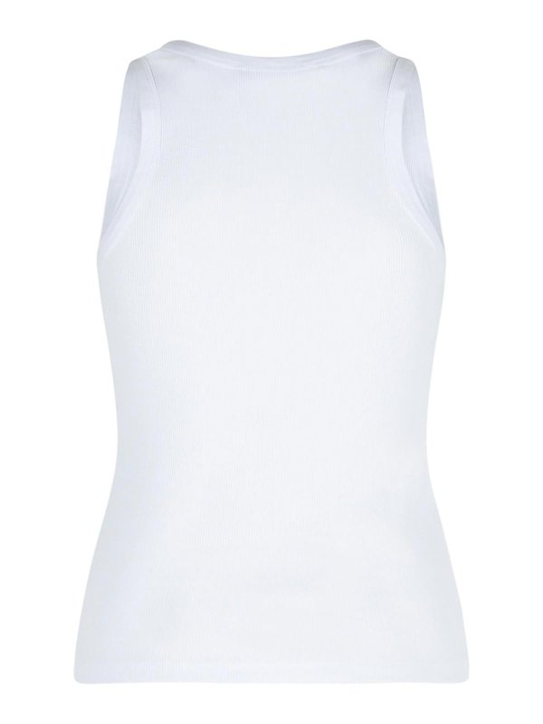 TOM FORD: Top e canotte online - Canotta di cotone bianco
