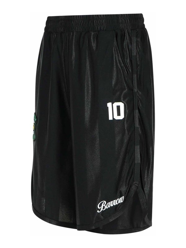 The Best Shops BARROW: トラウザーショーツ - ショートパンツ - 黒