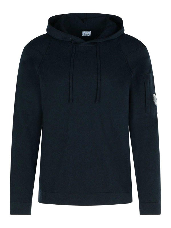 C.P. COMPANY: Sweatshirts & Pulls - Sweat-Shirts - Bleu