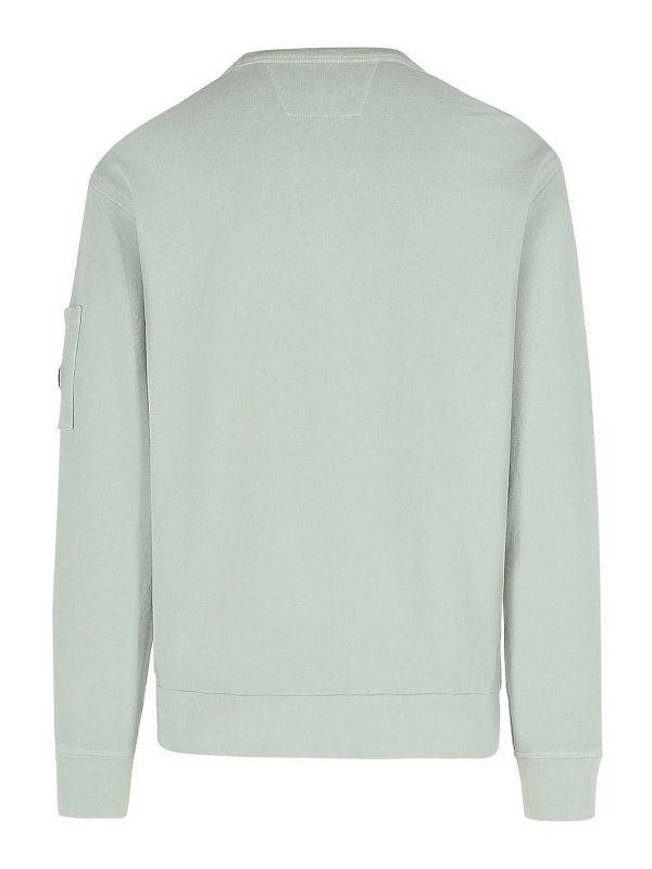 C.P. COMPANY: Suéteres con cuello pico online - Suéter Cuello Redondo - Azul Claro