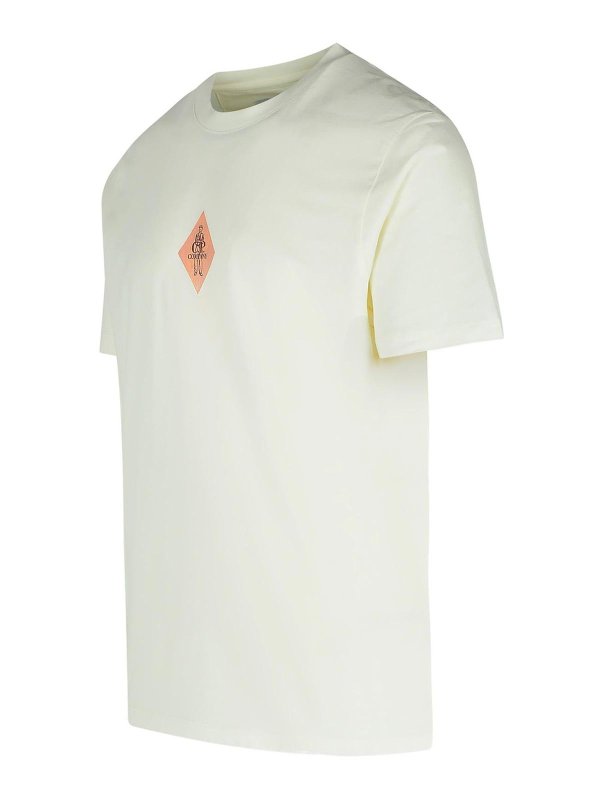 The Best Shops C.P. COMPANY: Camisetas - Camiseta - Blanco