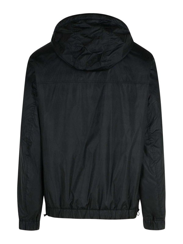 DOLCE & GABBANA: casual jackets online - Black Nylon Jacket