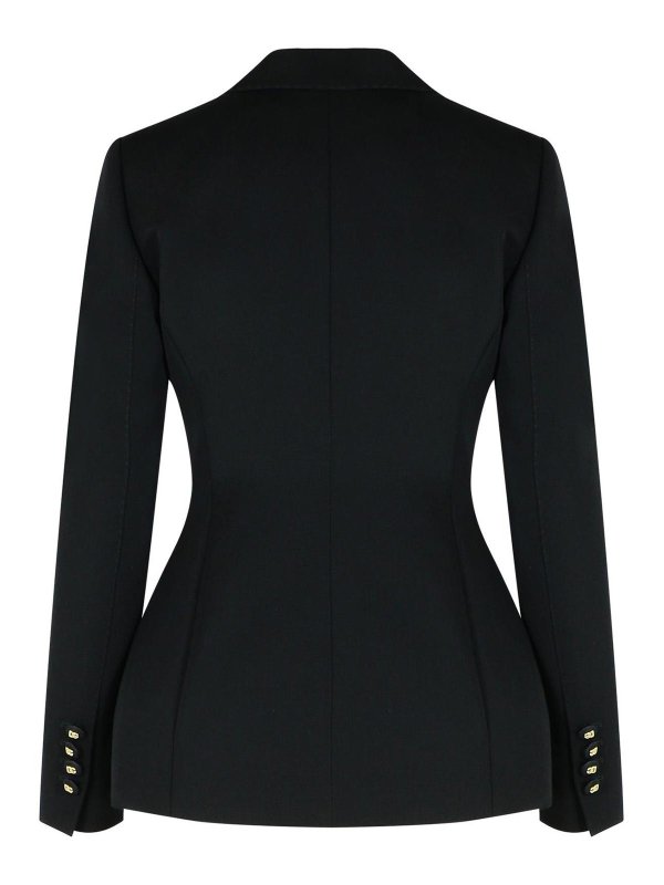 DOLCE & GABBANA: blazers online - Black Virgin Wool Blazer