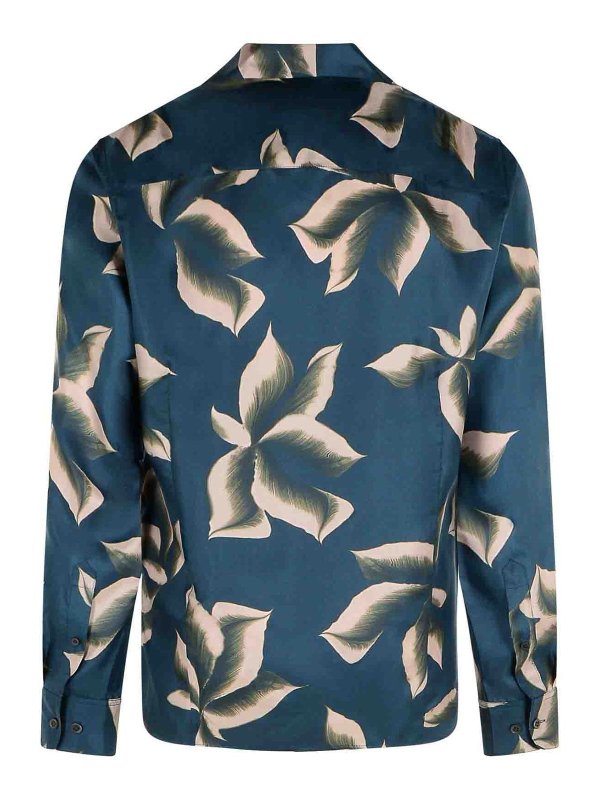DRIES VAN NOTEN: Camisas online - Camisa - Azul Oscuro