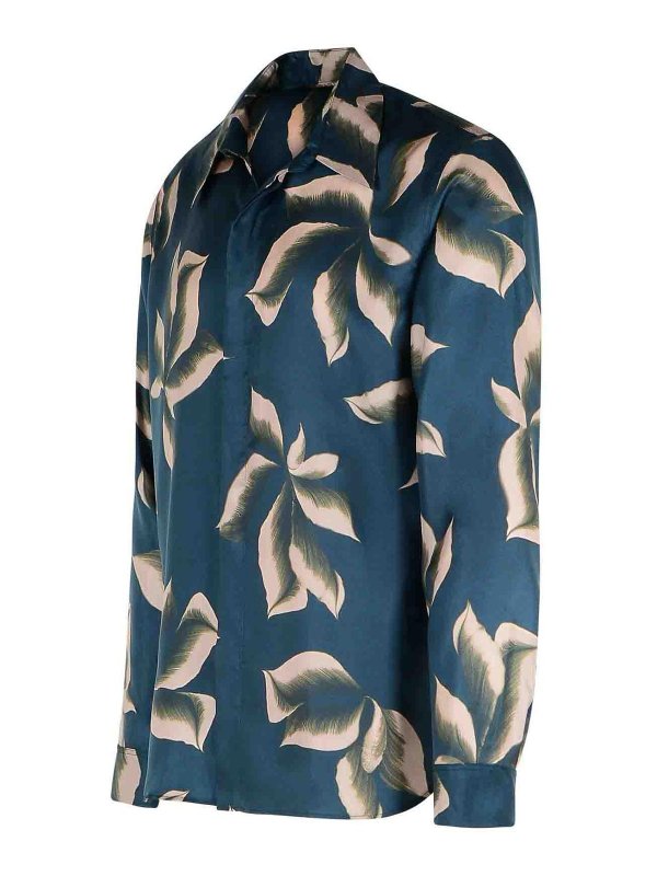 The Best Shops DRIES VAN NOTEN: Camisas - Camisa - Azul Oscuro