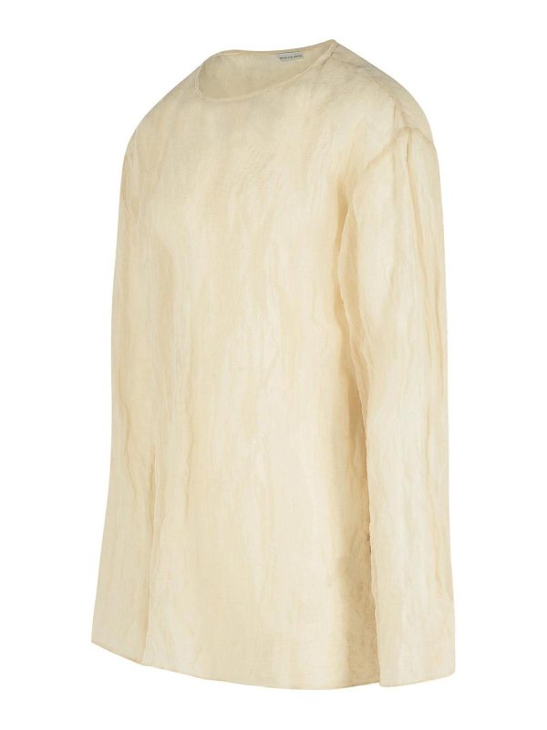 The Best Shops DRIES VAN NOTEN: T-shirts - T-Shirt - Weiß