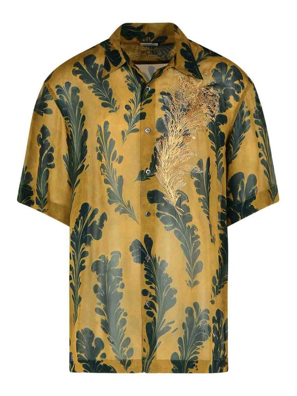 DRIES VAN NOTEN: シャツ - シャツ - 緑