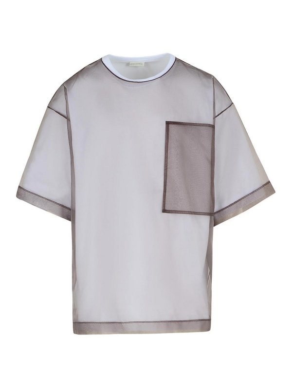 DRIES VAN NOTEN: Camisetas - Camiseta - Blanco