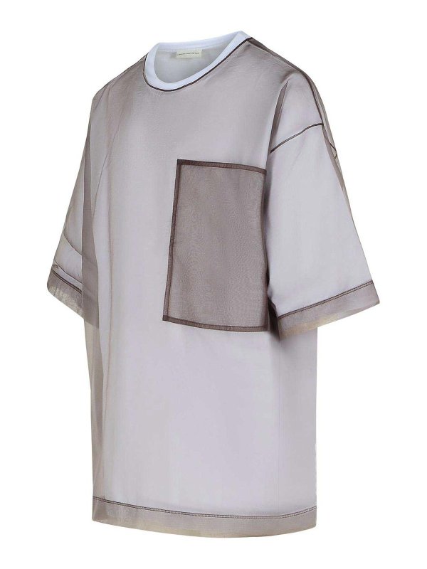 The Best Shops DRIES VAN NOTEN: Camisetas - Camiseta - Blanco