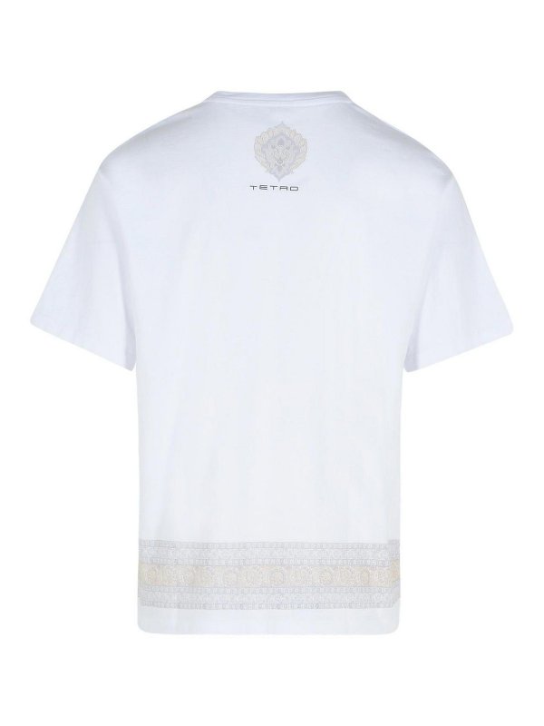 ETRO: Camisetas online - Camiseta - Blanco