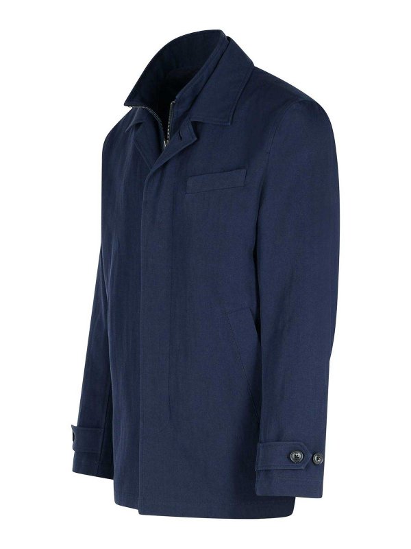 The Best Shops FAY: giacche casual - Giacca di cotone blu mattutina