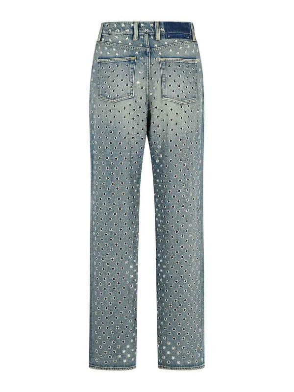 GOLDEN GOOSE: Jeans évasés online - Jean Bootcut - Bleu Clair