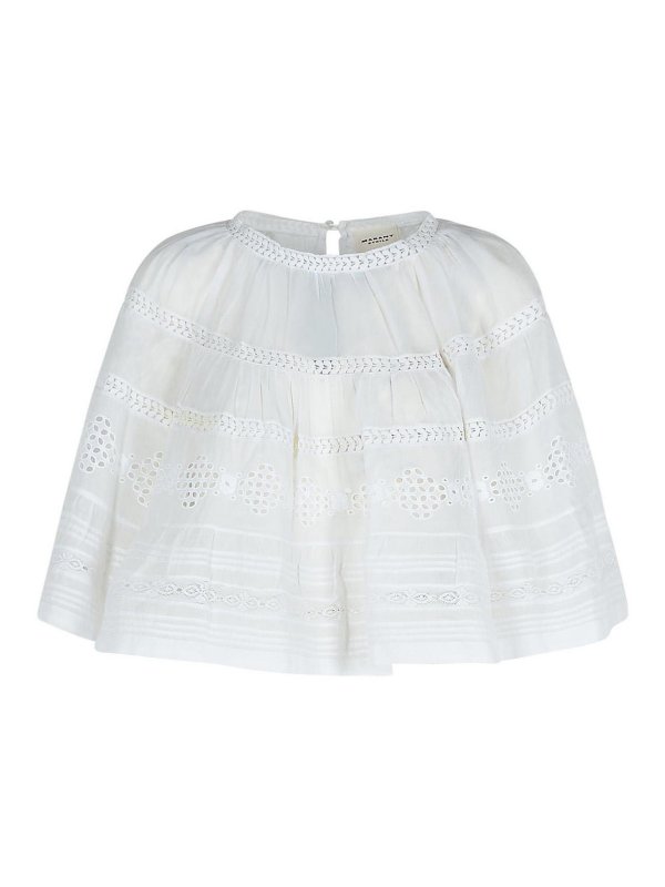 ISABEL MARANT: Blusas - Blusa - Blanco