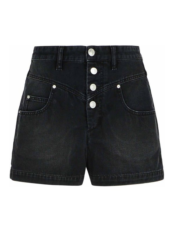 ISABEL MARANT: Shorts - Shorts - Negro