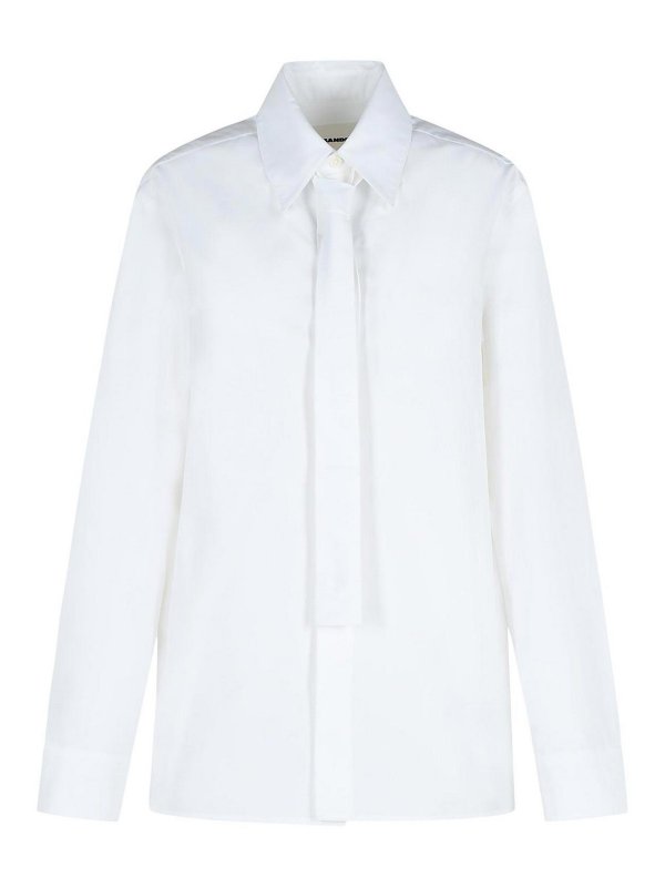 JIL SANDER: Chemises - Chemise - Blanc