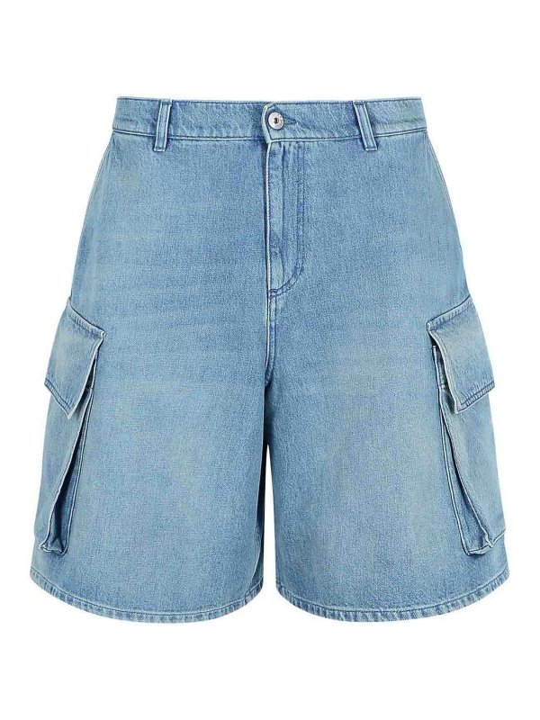 J.W. ANDERSON: Shorts - Short - Bleu Clair