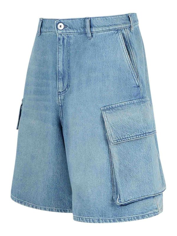 The Best Shops J.W. ANDERSON: Shorts - Short - Bleu Clair