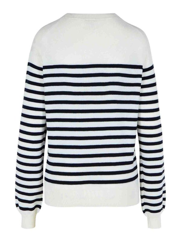 KHAITE: Strickpullover mit Rundhalsausschnitt online - Rundhalspullover - Weiß