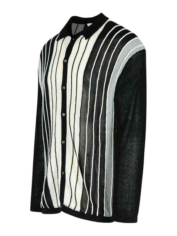 The Best Shops LANEUS: Strickpullover mit Rundhalsausschnitt - Rundhalspullover - Schwarz