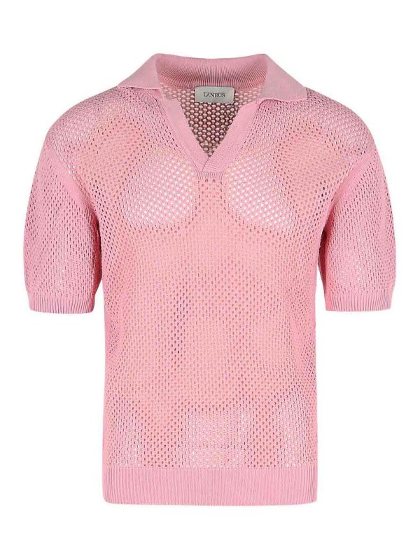 LANEUS: Pull col rond - Pull Col Rond - Couleur Chair