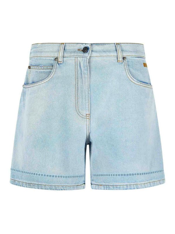 m.s.g.m.: Shorts - Short - Bleu Clair