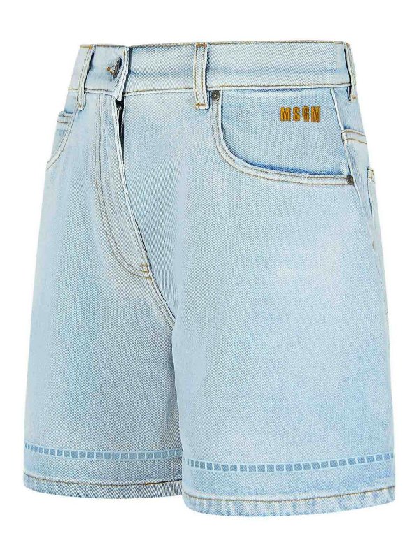 The Best Shops m.s.g.m.: Shorts - Short - Bleu Clair