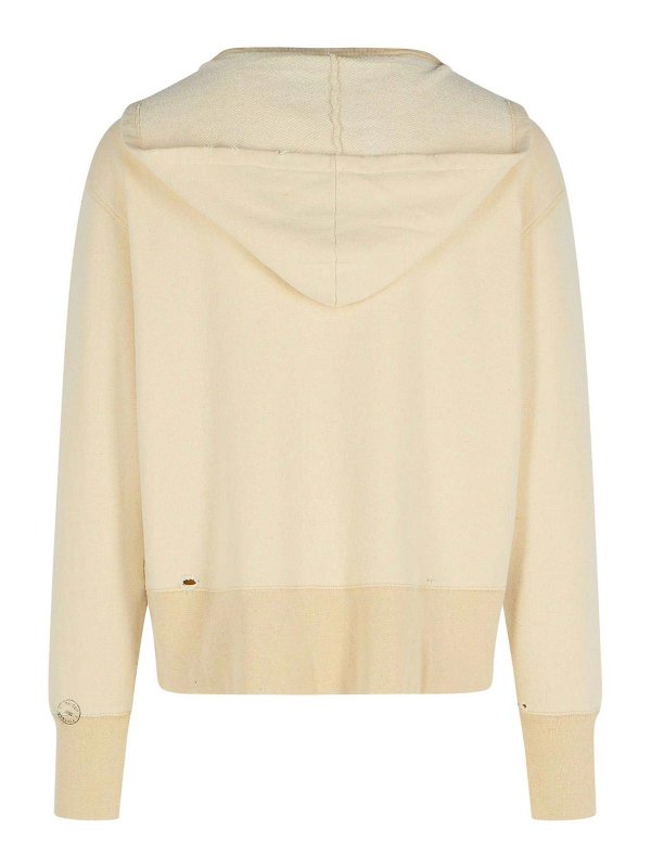 Maison Margiela: クルーネック online - クルーネック - クリーム