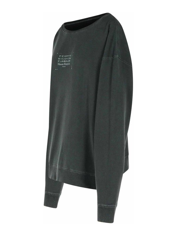 The Best Shops Maison Margiela: スウェット＆セーター - スウェットシャツ/セーター - 黒