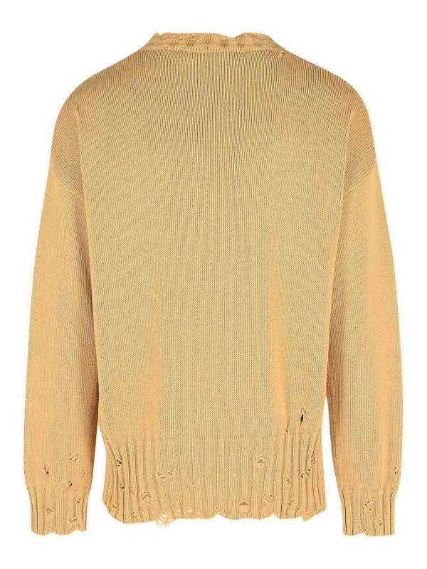 Marni: Pull col rond online - Pull Col Rond - Beige
