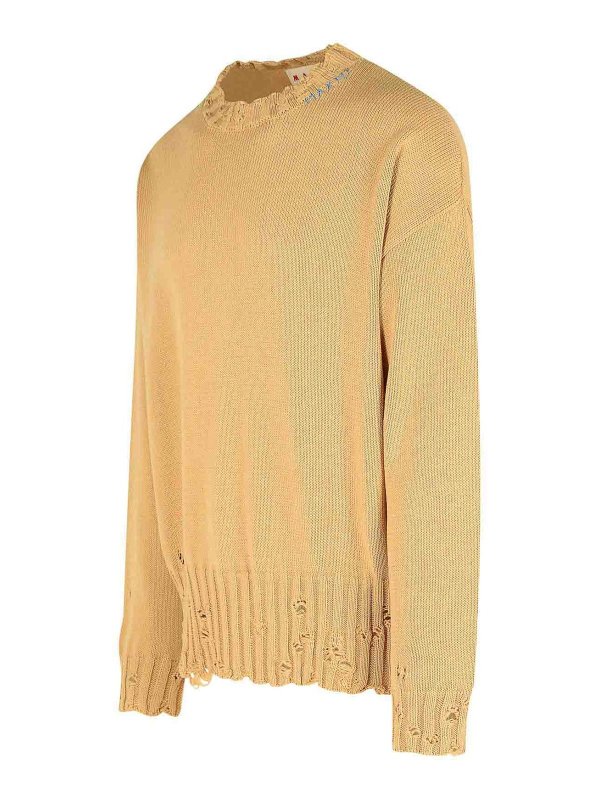 The Best Shops Marni: Pull col rond - Pull Col Rond - Beige