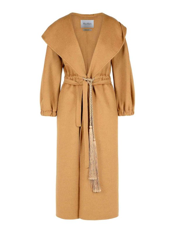 Max Mara: ショートコート - ショートコート - ベージュ